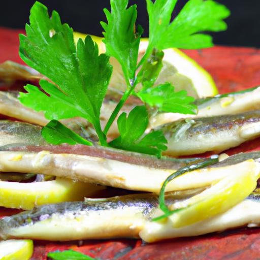 marinated anchovies