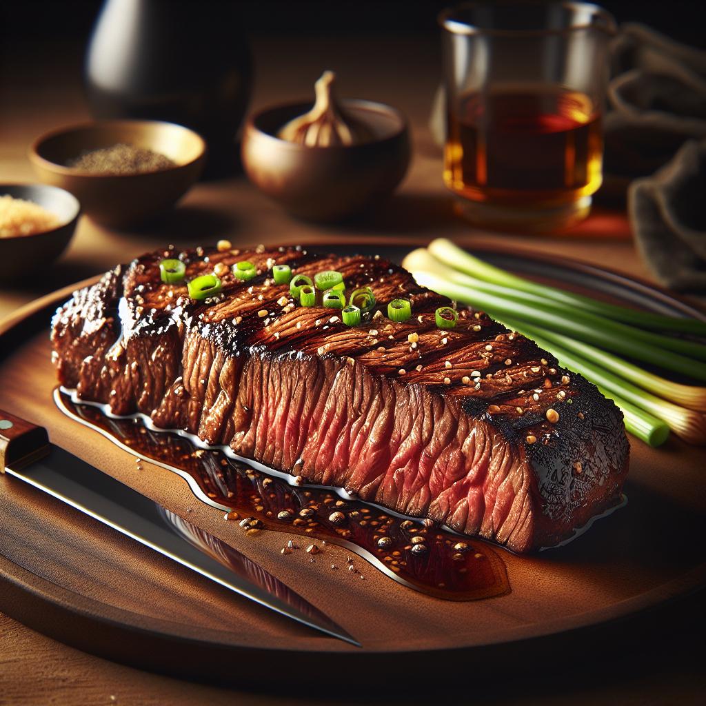 marinated flank steak