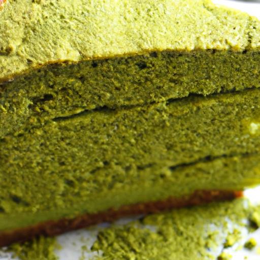 matcha green tea cake