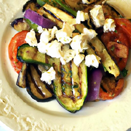 Mediterranean Grilled Eggplant Salad