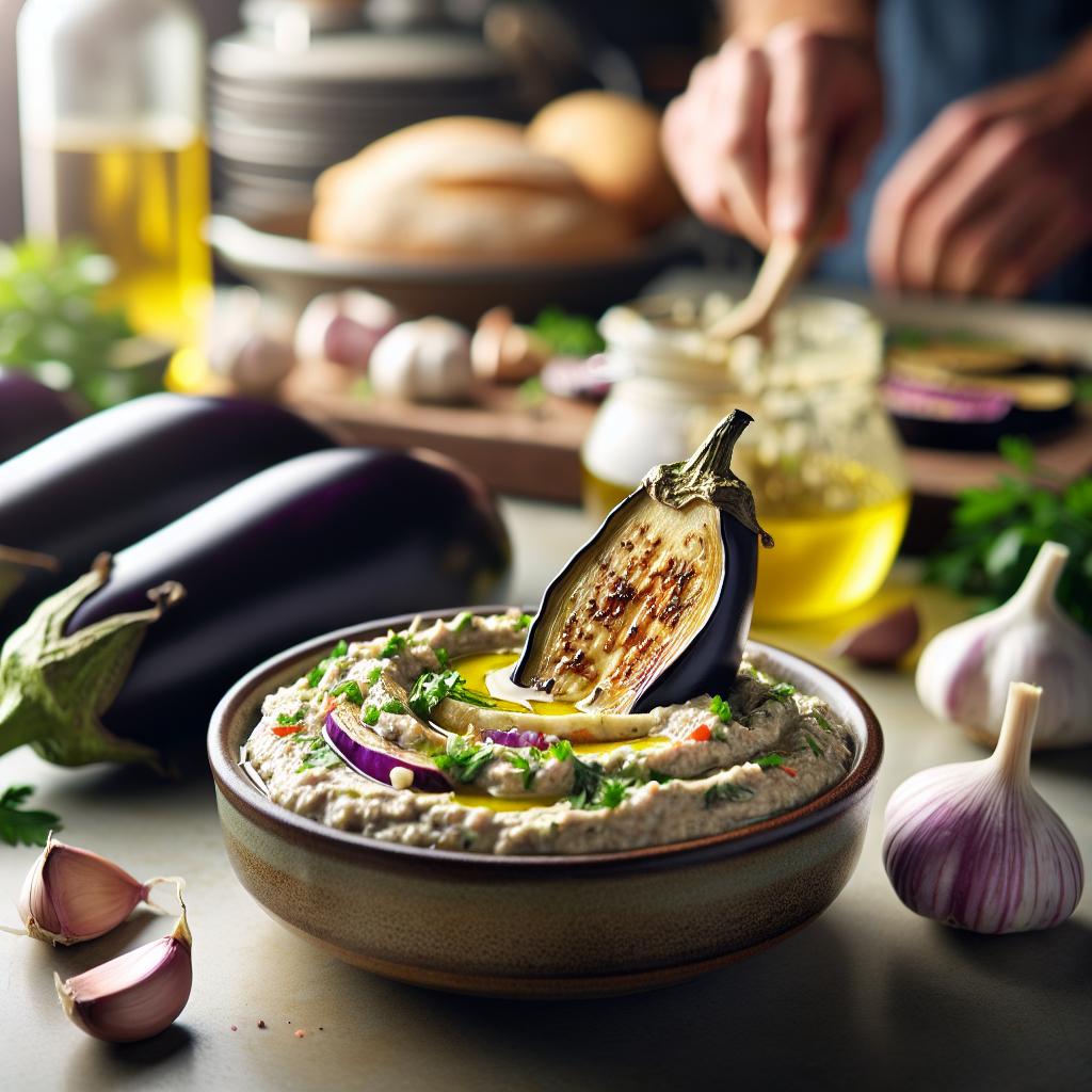 melitzanosalata (eggplant dip)