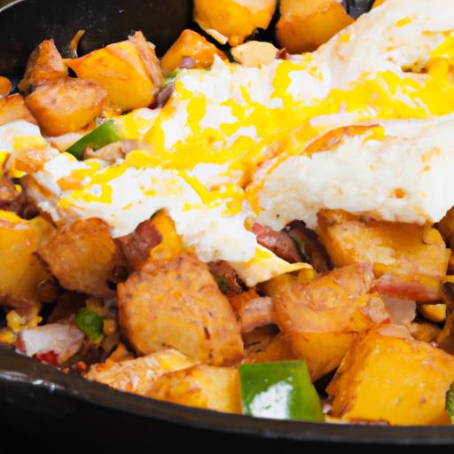 mexican breakfast potato skillet