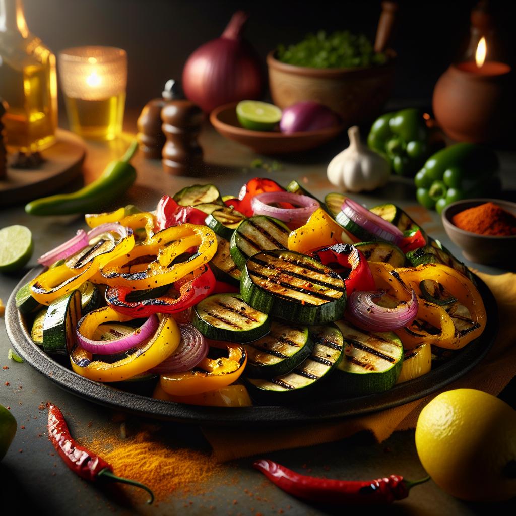 mexican grilled vegetables