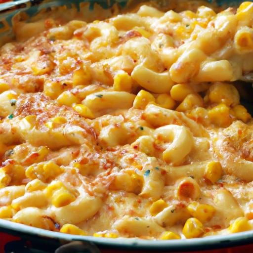 mexican street corn mac and cheese