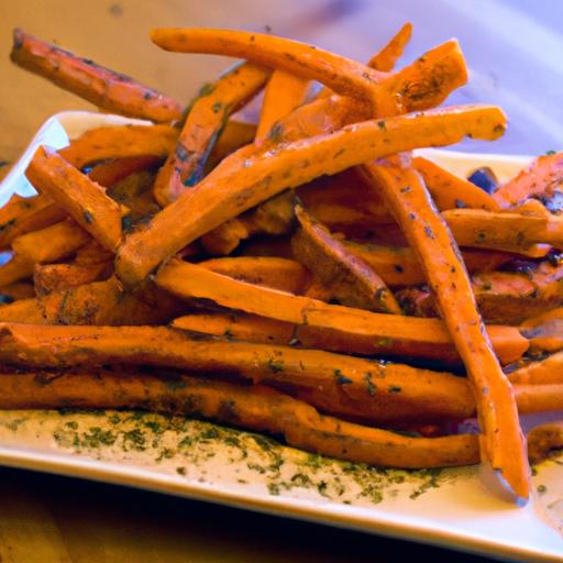 Microwave Sweet Potato Fries