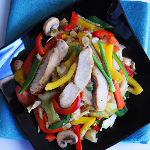 Moo Shu Chicken Stir Fry