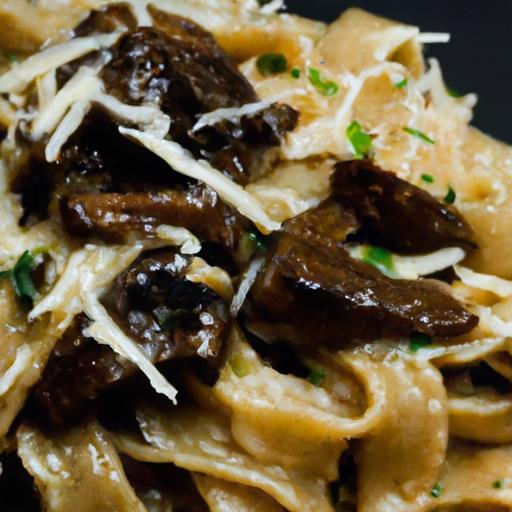 morel mushroom pasta