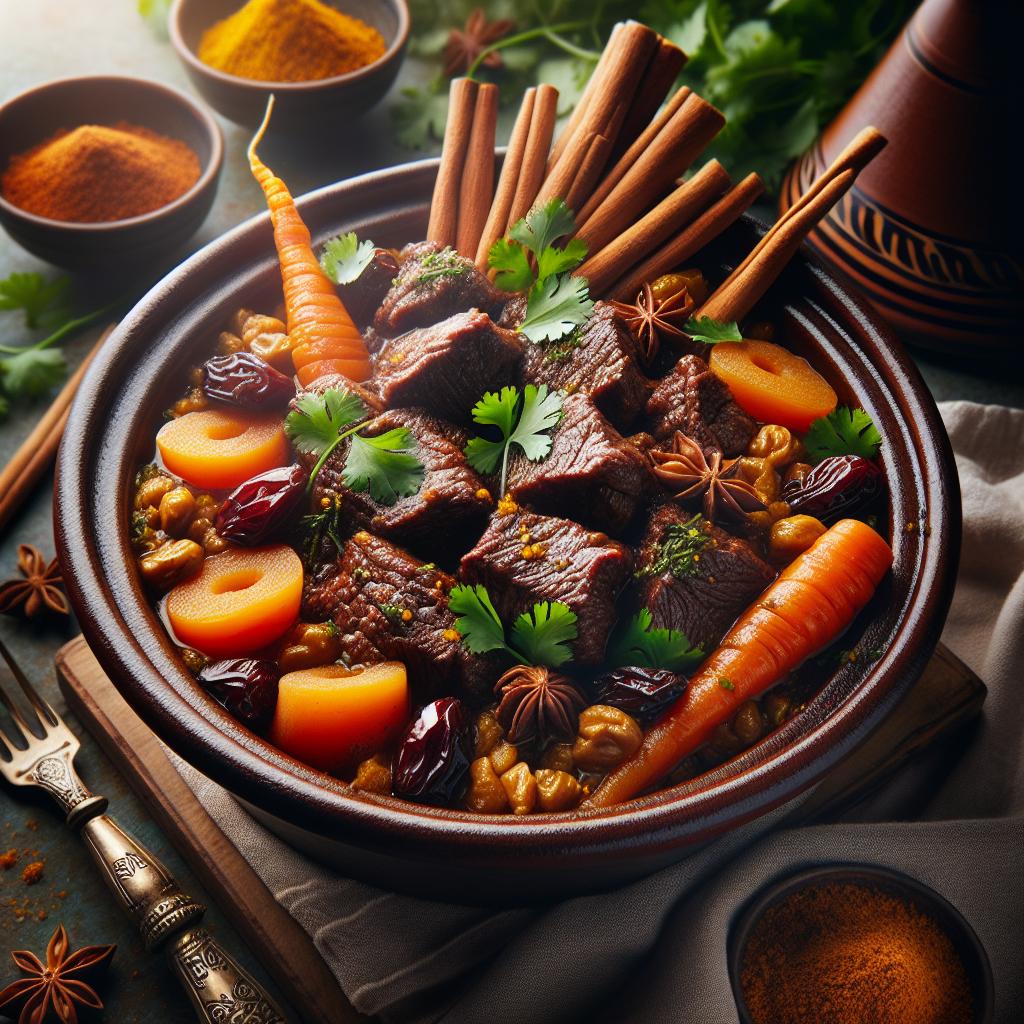 moroccan beef tajine