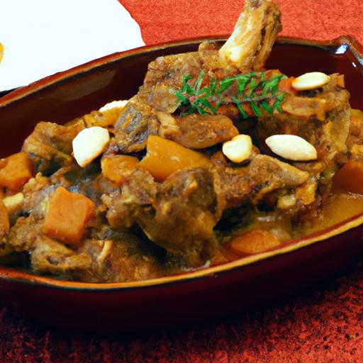 moroccan lamb tagine