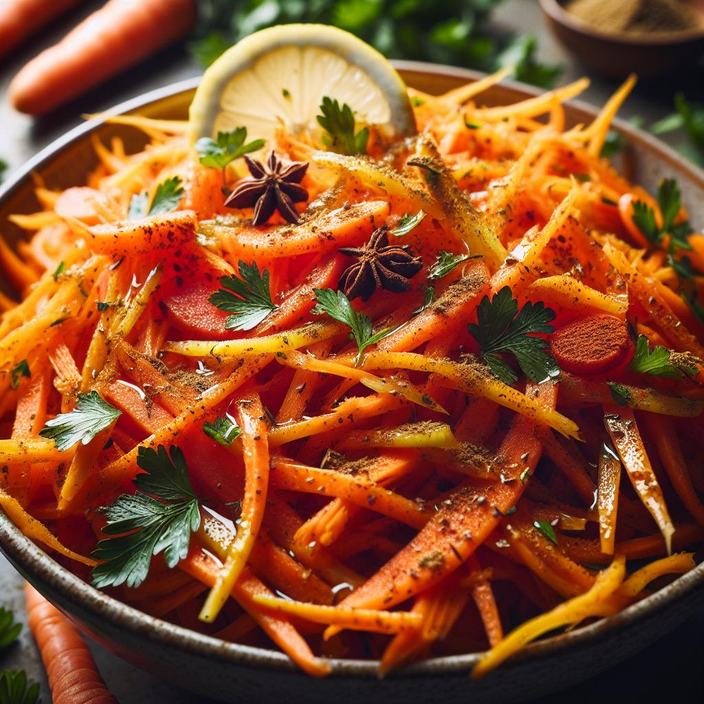 Moroccan Spiced Carrot Salad