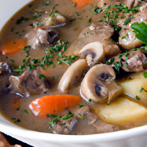 Mushroom and Beef Stew