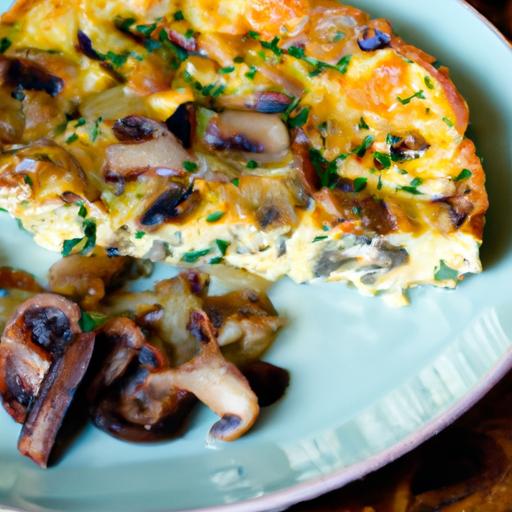 Mushroom and Potato Frittata