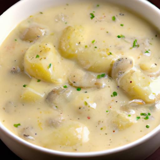 mushroom and potato soup