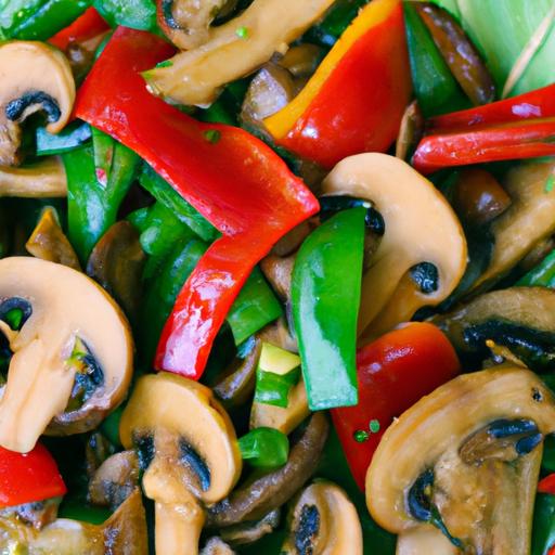 mushroom stir fry