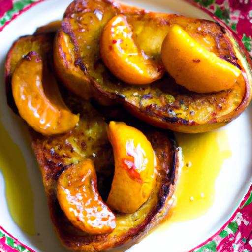 nectarine and apricot french toast