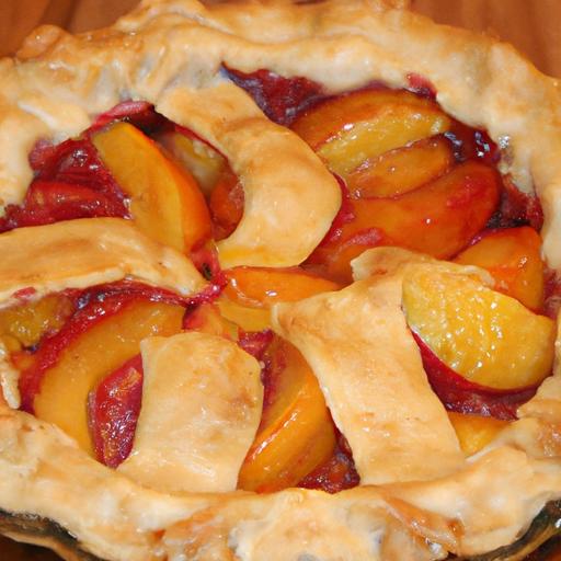 nectarine and apricot pie