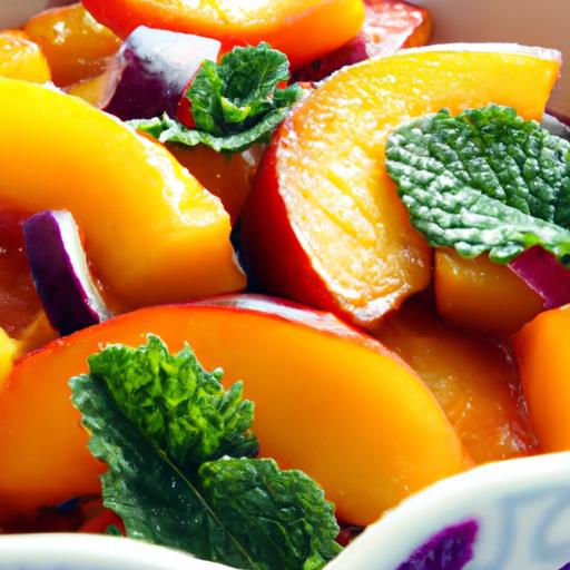 nectarine and apricot salsa