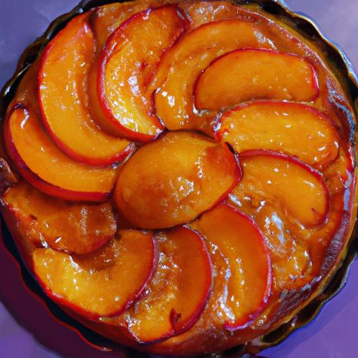 nectarine and apricot upside down cake