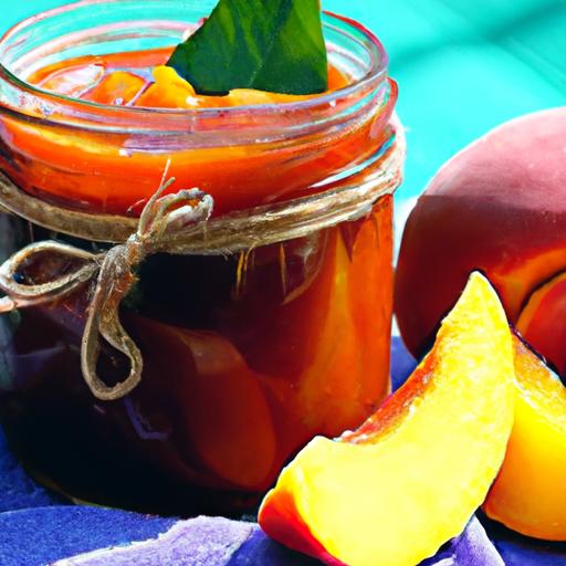 nectarine and mango jam