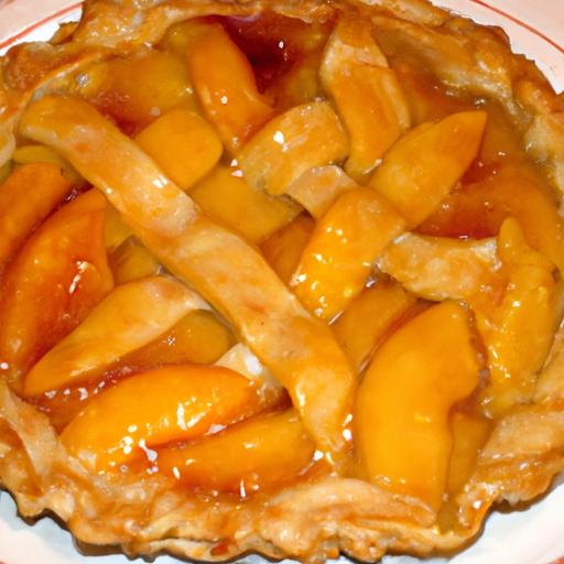 nectarine and mango pie