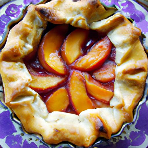 nectarine and plum pie