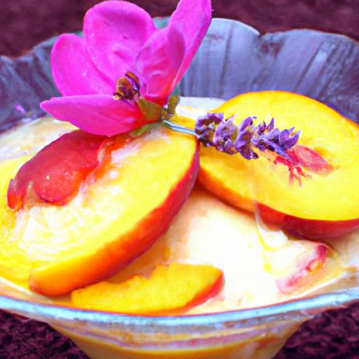 nectarine ice cream