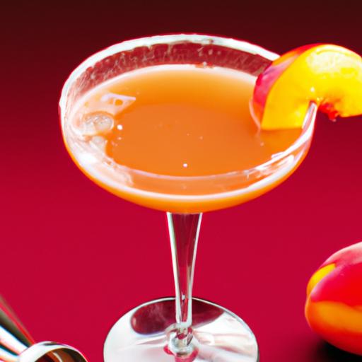 nectarine martini