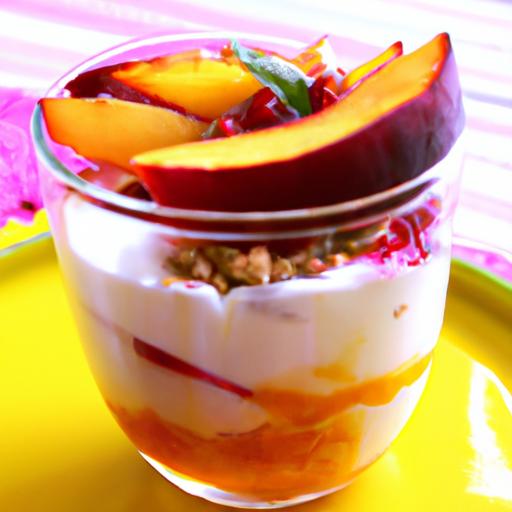 nectarine parfait