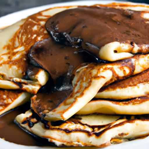 nutella stuffed pancakes