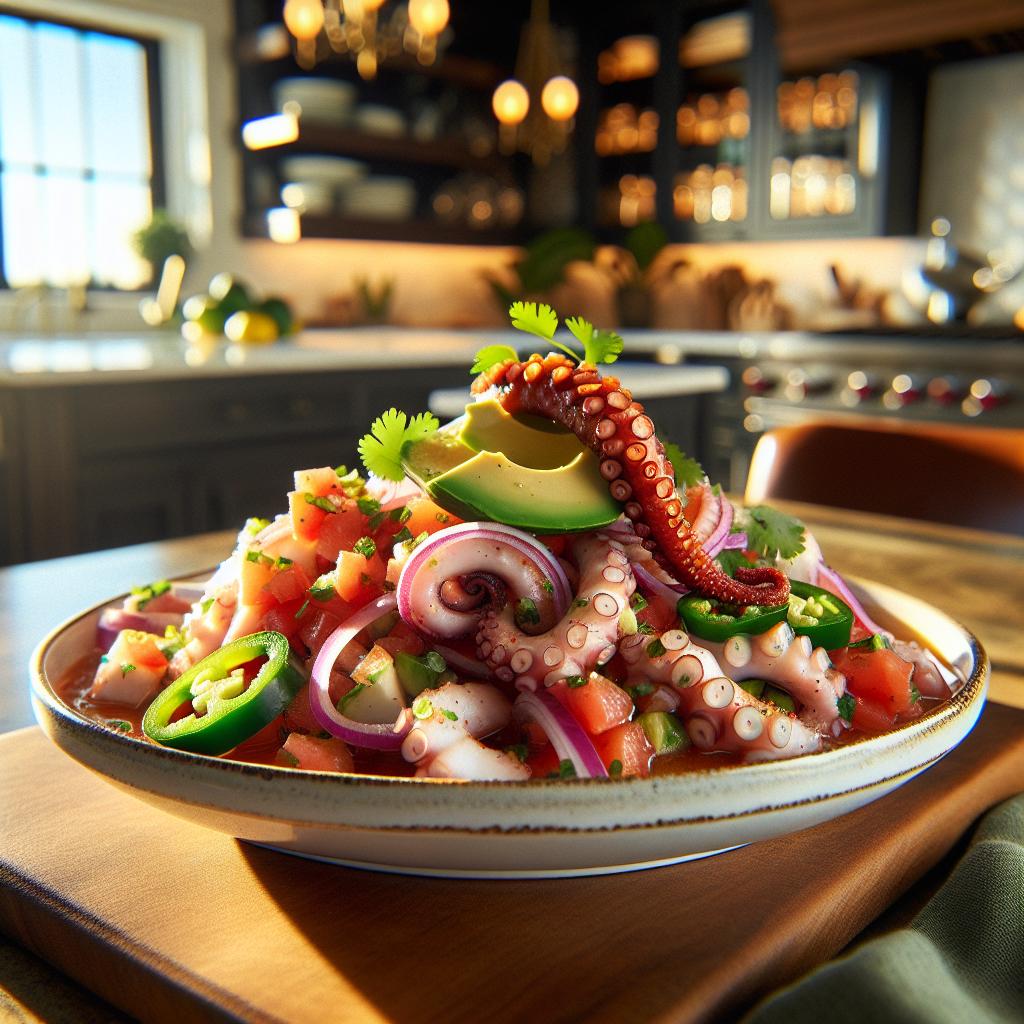 Ocean Beach Octopus Ceviche