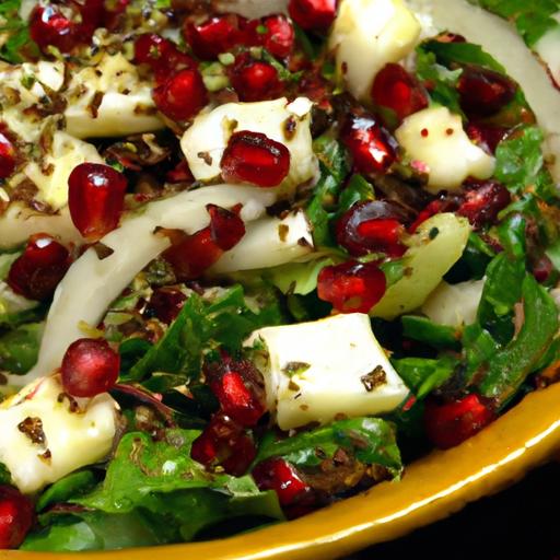 omani date and pomegranate salad