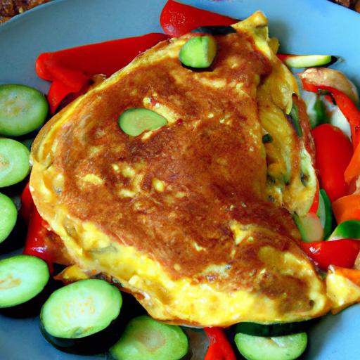 omelette aux legumes dete