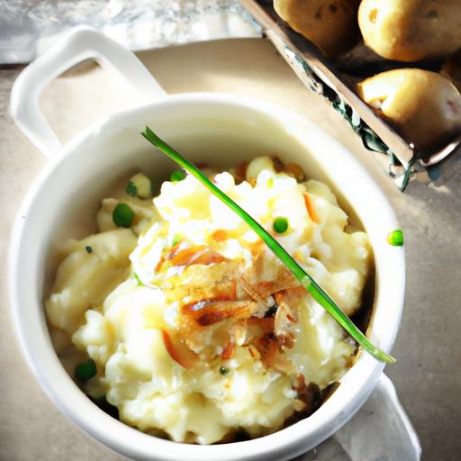 onion and garlic mashed potatoes