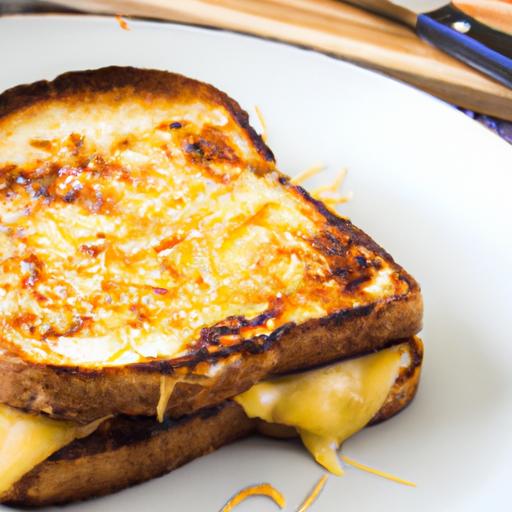 onion and gouda grilled cheese