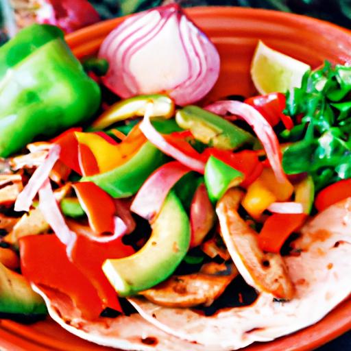 Onion and Pepper Fajitas