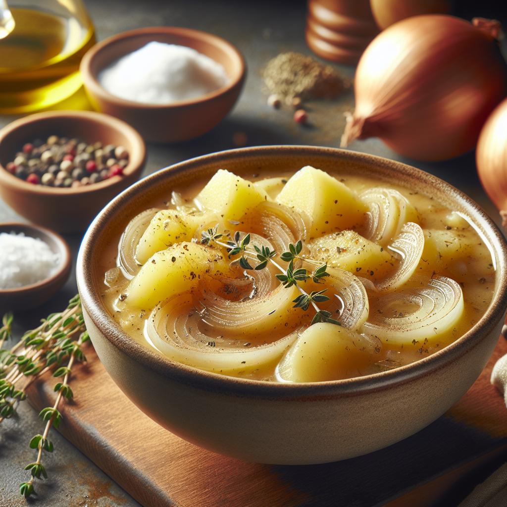 onion and potato soup