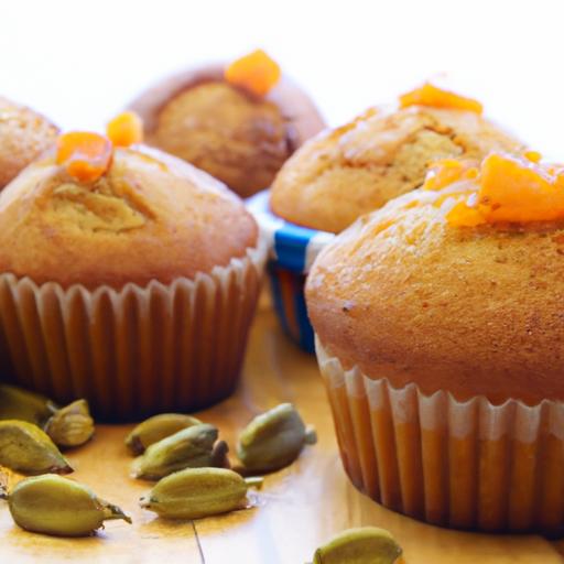 Orange and Cardamom Muffins