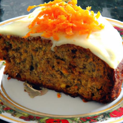 orange and carrot cake