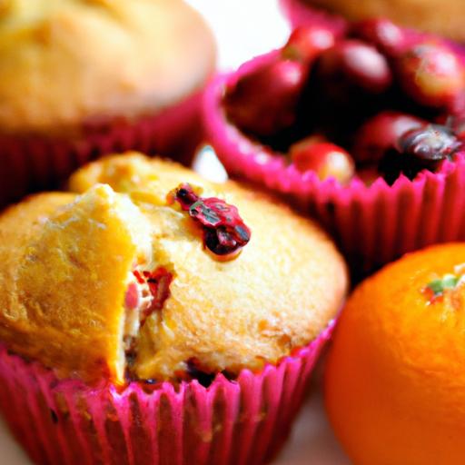 Orange and Cranberry Muffins