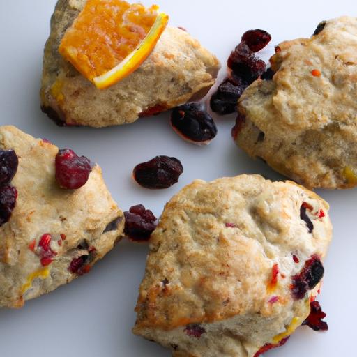 Orange and Cranberry Scones