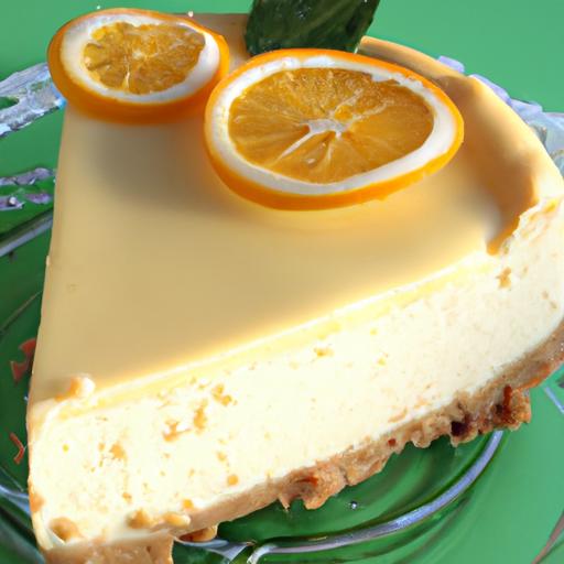 Orange and Lemon Cheesecake