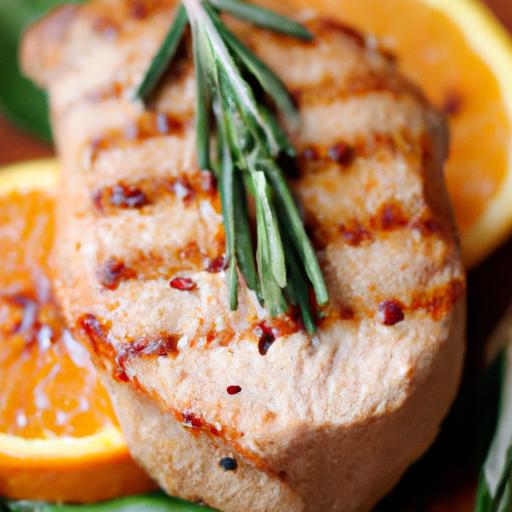 orange and rosemary roasted pork tenderloin