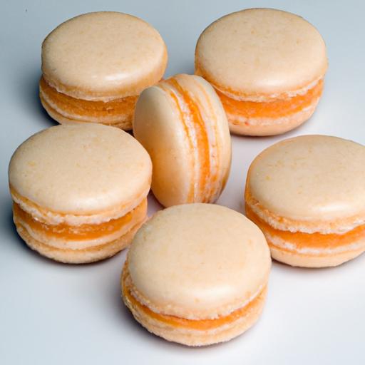 Orange Blossom Macarons