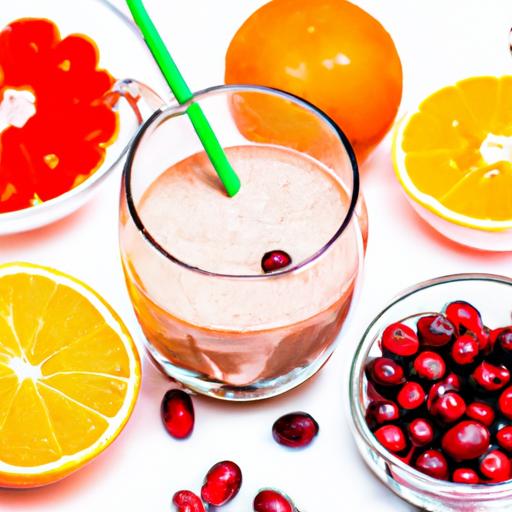 Orange Cranberry Protein Shake