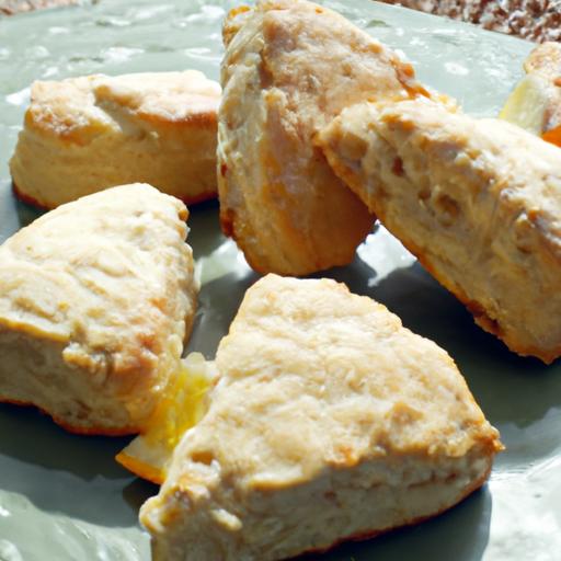 orange scones