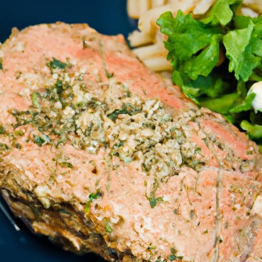 oregano and feta stuffed pork tenderloin