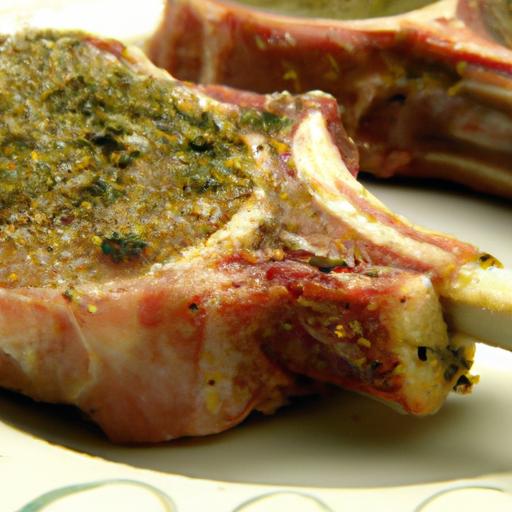 oregano and lemon lamb