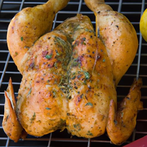 Oregano and Lemon Roasted Chicken