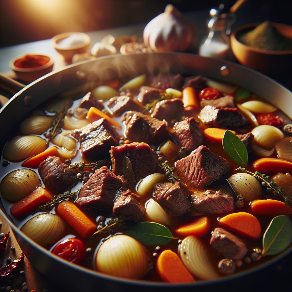 oregano beef stew