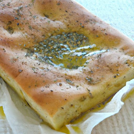 Oregano Focaccia Bread